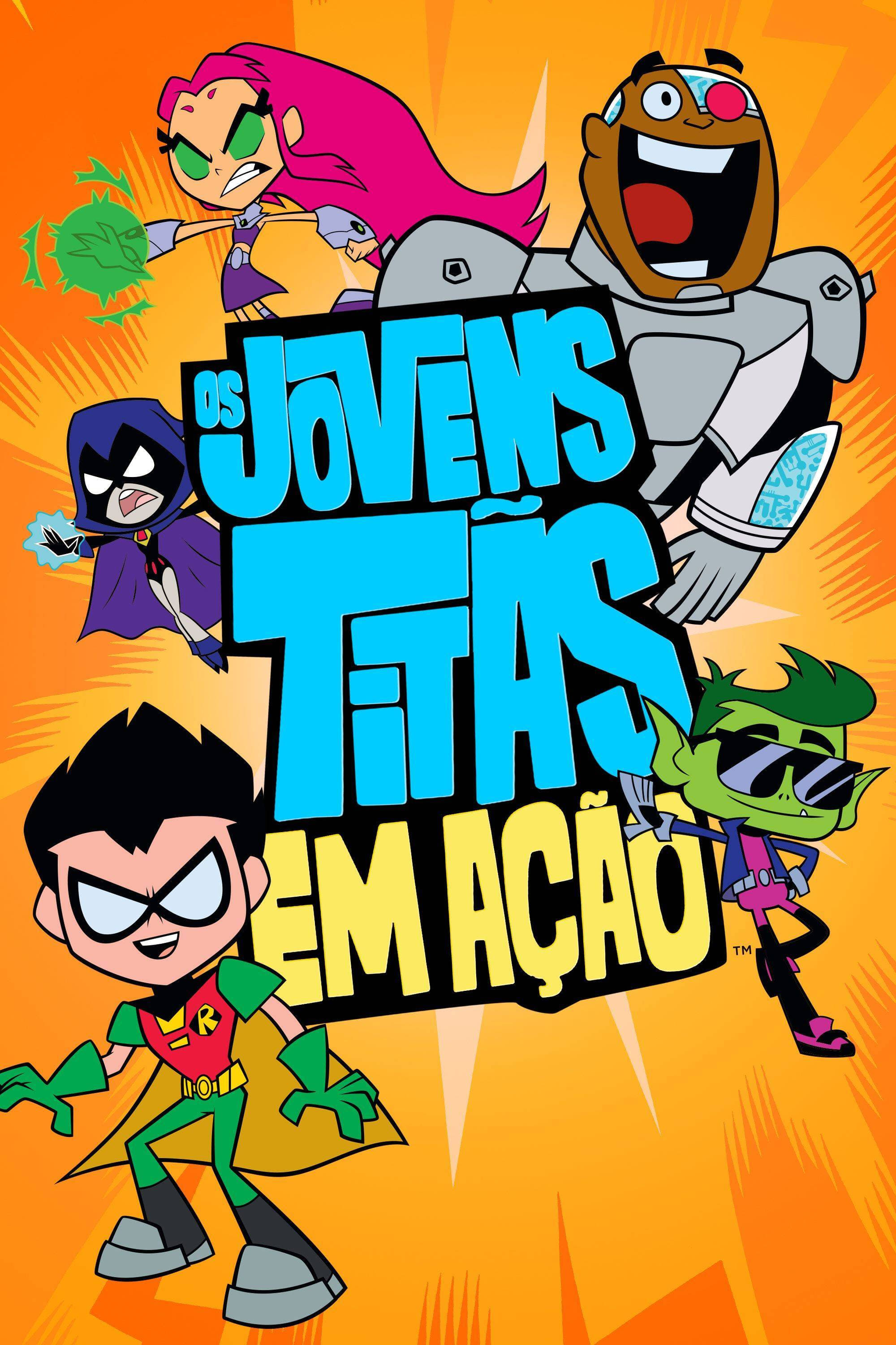 Action Jovens Titãs Teen Titans Robin Mutano Cyborg Ravena