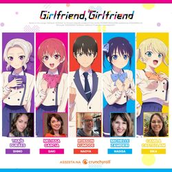  'Girlfriend, Girlfriend' ganha dublagem na Crunchyroll
