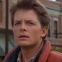 Marty McFly em De Volta para o Futuro (Delart)