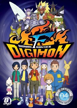 Dvd Anime Digimon 4 Frontier Dublado Completo