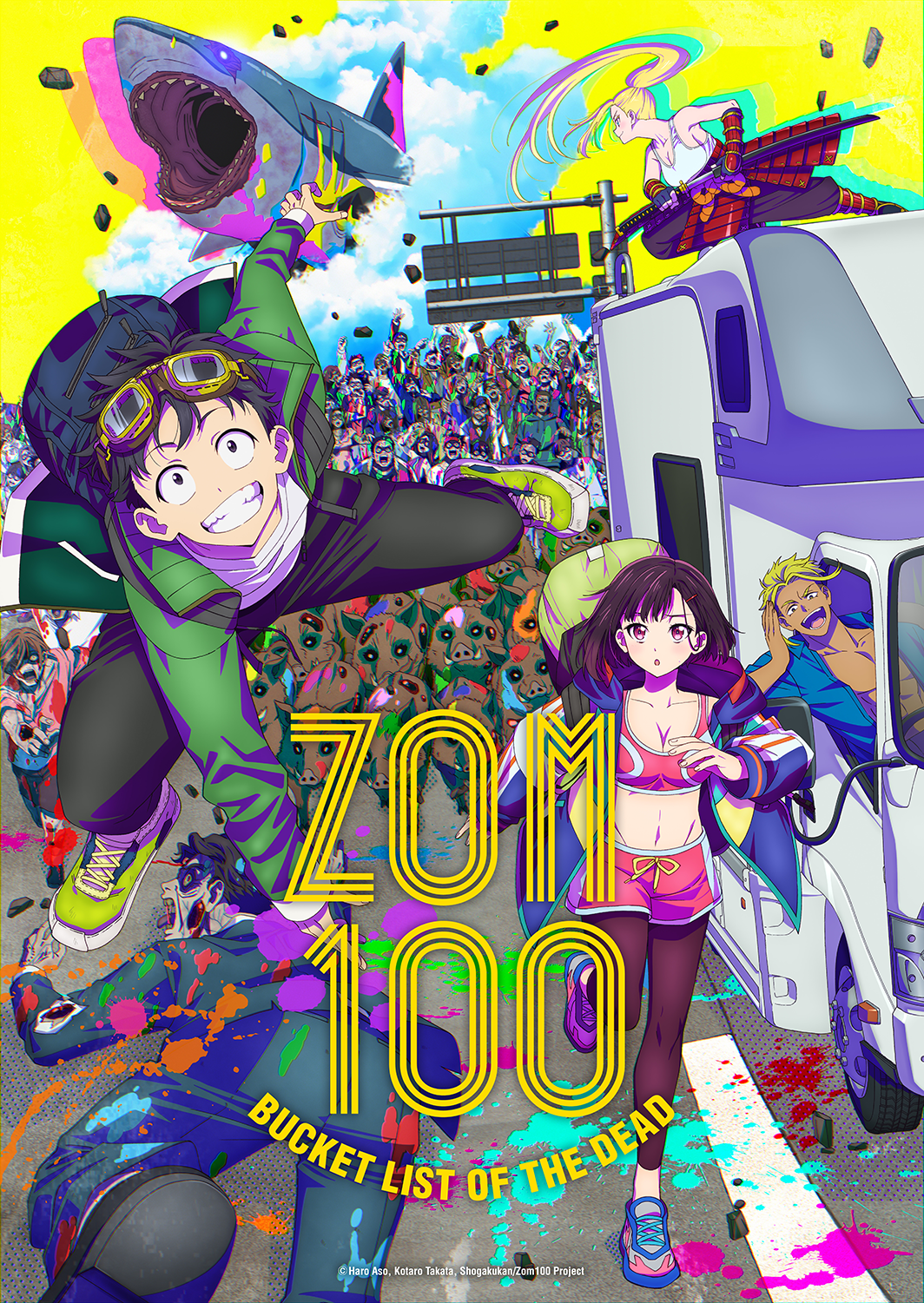 Zom 100: Dublagem de hit da temporada de animês chega em breve