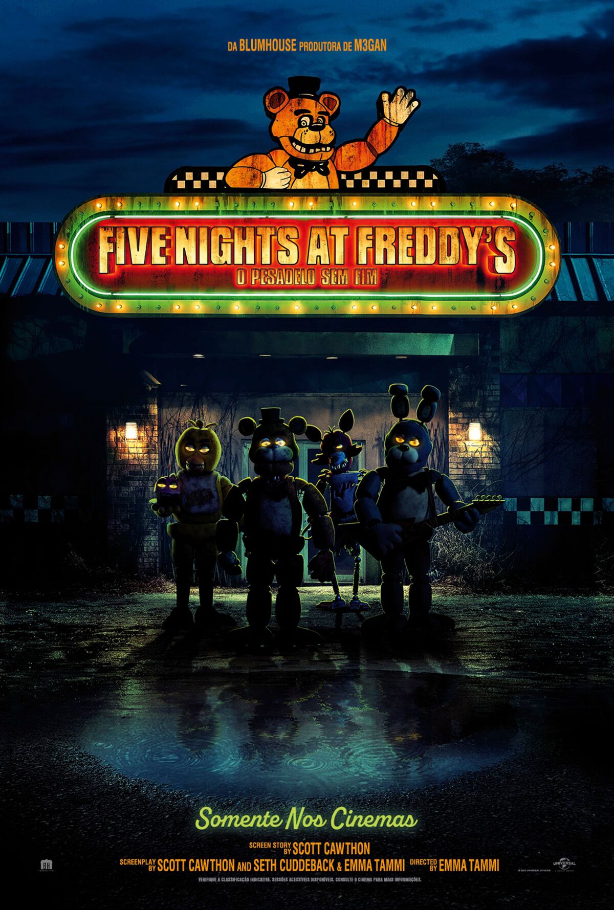 Crítica Five Nights at Freddy's  Um filme de terror que não assusta  ninguém - Canaltech