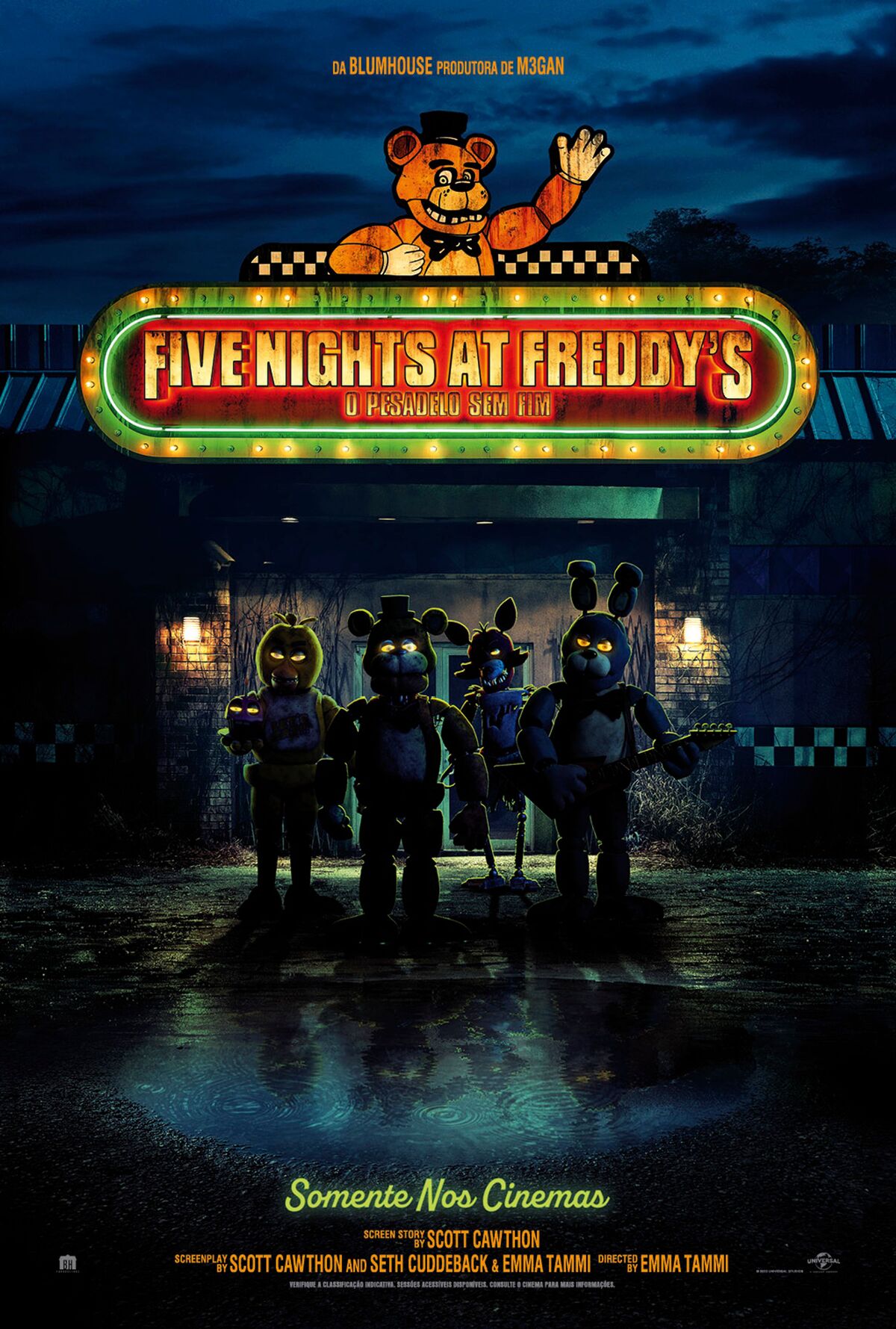 Five Nights At Freddy's  UM FILME FEITO SÓ PROS FÃS! - Critica (Sem  Spoilers) + Entrevista 