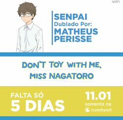 Cagaram Na Dublagem Brasileira Do Anime Nagatoro! 
