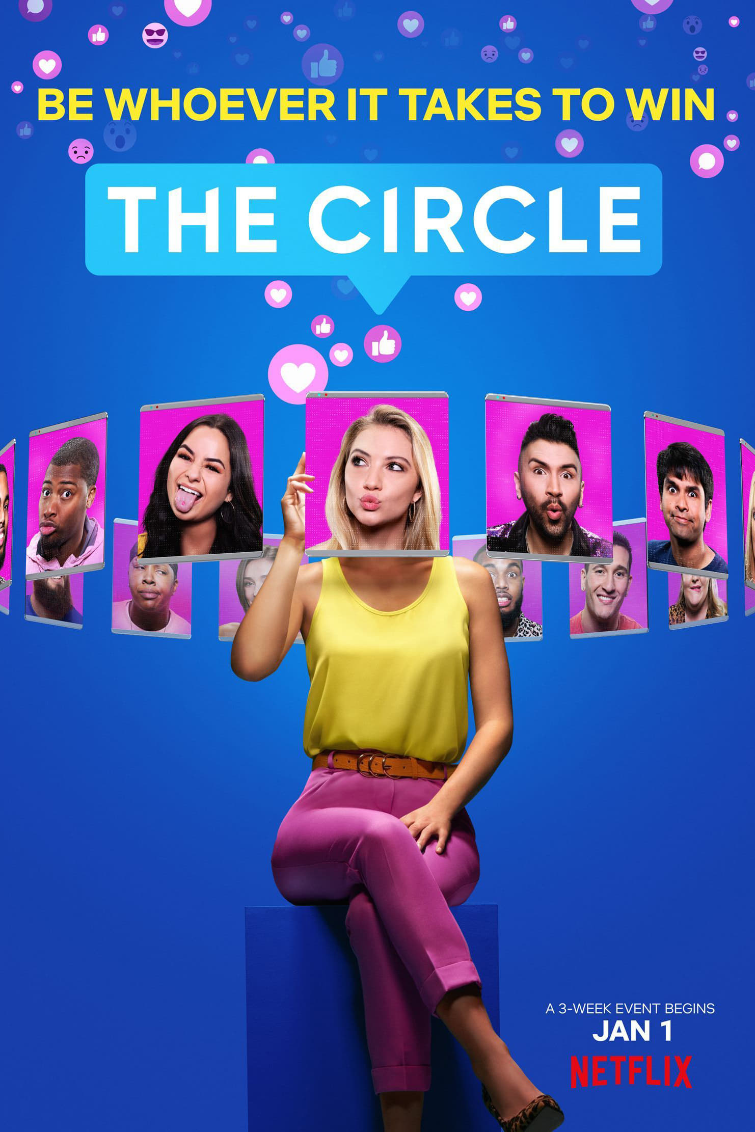 The circle game | Sticker