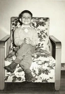 Gileno, quando era criança.