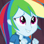 Rainbow Dash (2ª voz) em My Little Pony: Equestria Girls