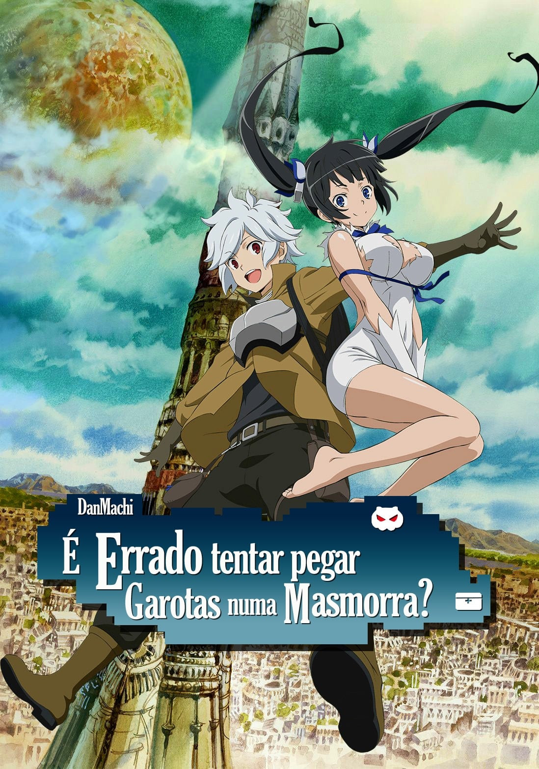 Como Assistir DANMACHI DUBLADO e legendado em português Anime EP 1