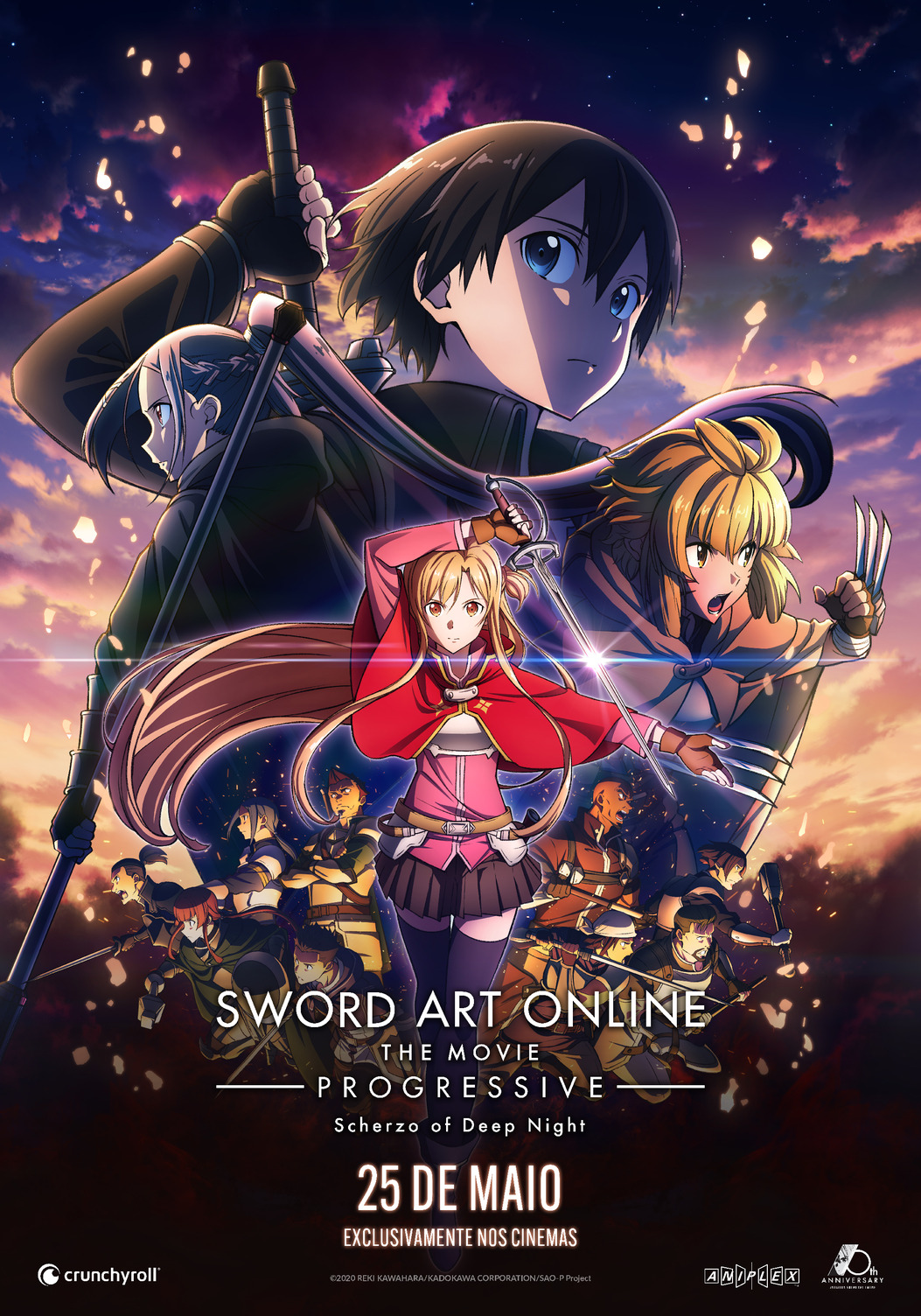 Sword Art Online: Progressive - Scherzo do Crepúsculo Sombrio, Dublapédia