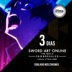  'Sword Art Online Progressive: Scherzo do Crepúsculo  Sombrio' estreia nos cinemas brasileiros