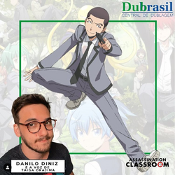 Assassination Classroom Brasil - Bom dia. O dublador Miyano Mamoru