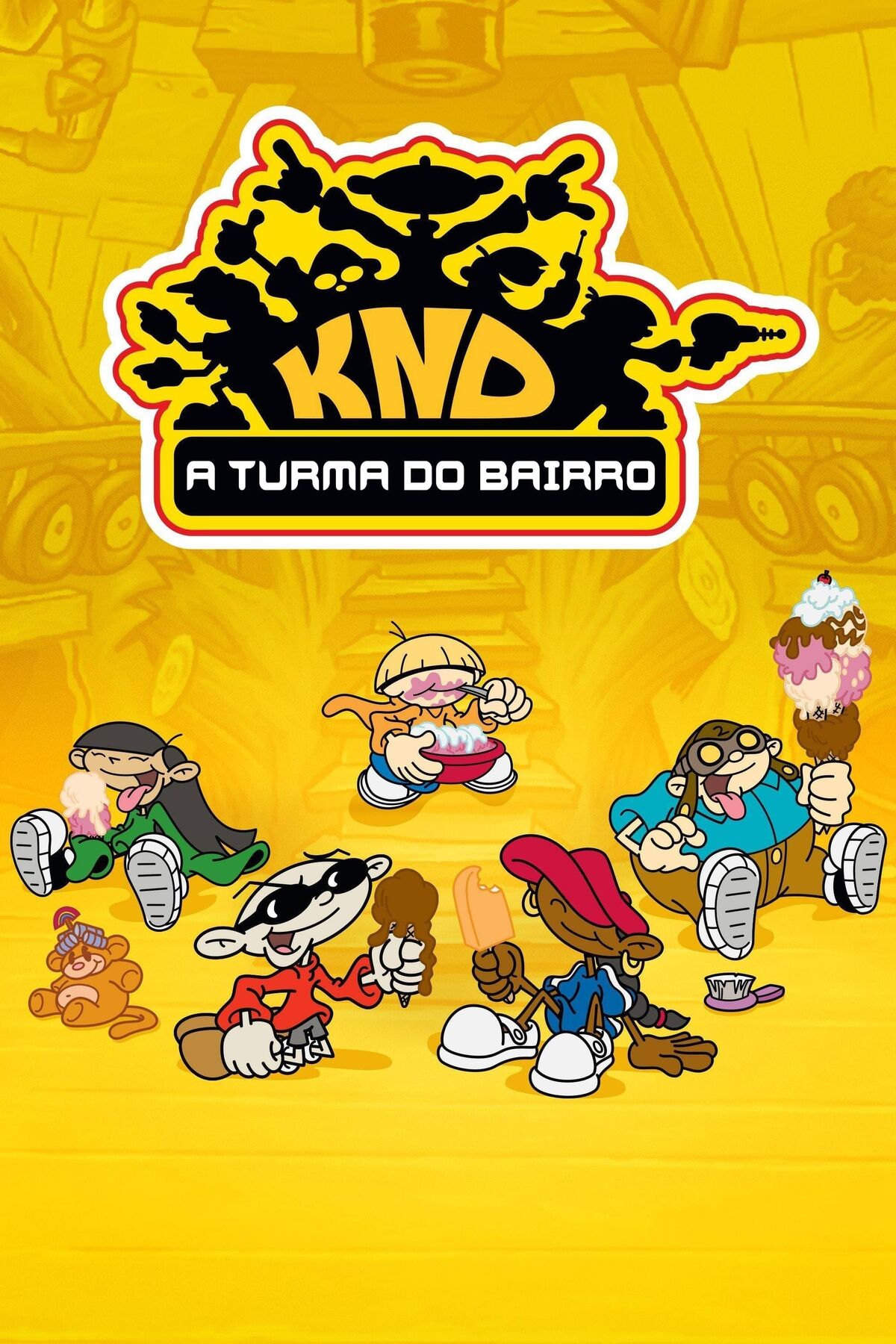 Lote com 3 Bonecos KND A Turma Do Bairro Cartoon Network