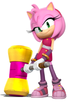 Amy Rose, Dublapédia