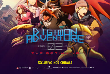 Filme Digimon Adventure 02: O Início será exibido nos cinemas
