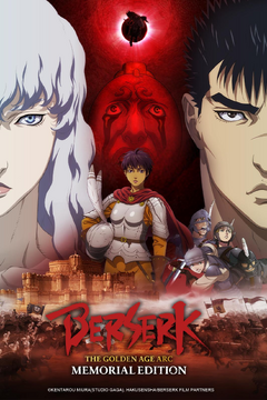 Anime Dublado on X: A dublagem de Berserk: The Golden Age Arc - Memorial  Edition estreia HOJE às 19h30 na Crunchyroll! Estúdio: Atma Entretenimento  Direção: @lexminei Guts: Rodrigo Nanal Griffith: Marcio Araújo