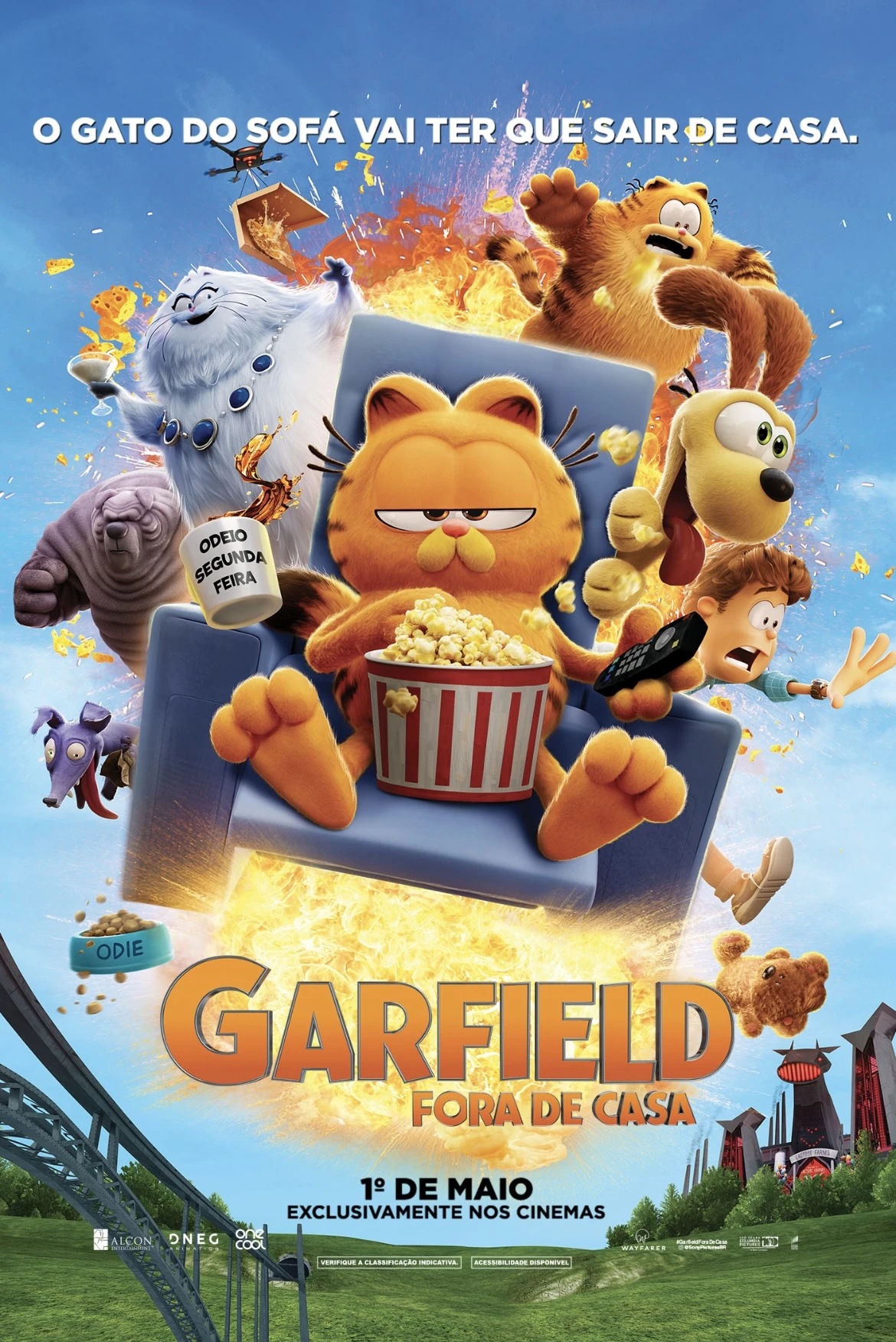 Garfield Fora de Casa Dublapédia Fandom