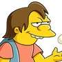 Nelson Muntz em Os Simpsons (voz atual)