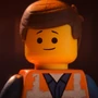 Emmet na franquia Uma Aventura LEGO