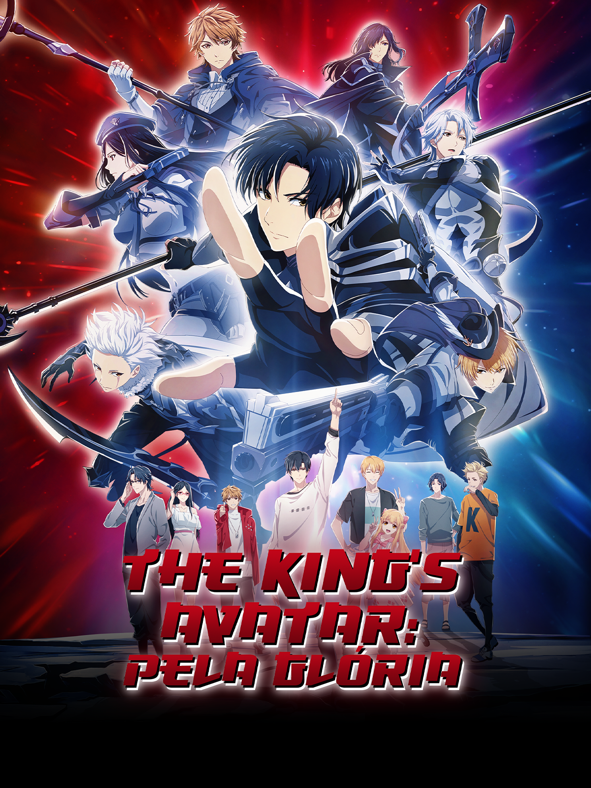 The Kings Avatar #01 a #04 - Anime de E-Sports com Protagonista Apelão