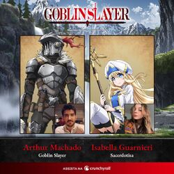 Conheça os dubladores brasileiros de GOBLIN SLAYER II - Crunchyroll Notícias