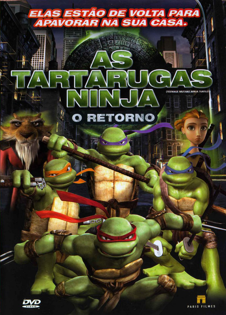 teenage mutant ninja turtles (tartarugas ninja): desenhos + filmes