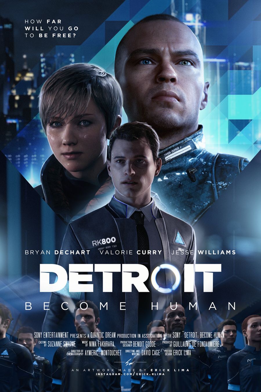 E3 2017: Ator de Grey's Anatomy faz parte de Detroit: Become Human