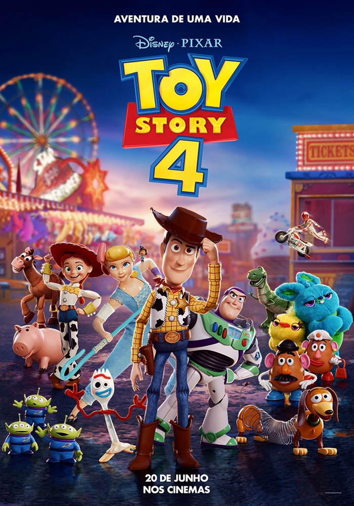 Toy Story 4 coleção de filmes Blu Ray