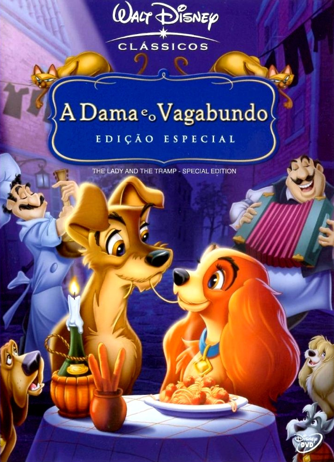 Blu-Ray A Dama e o Vagabundo (Edição Diamante)