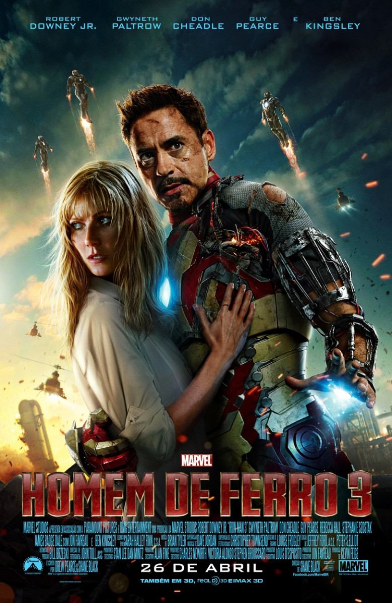Homem de Ferro 3, Dublapédia
