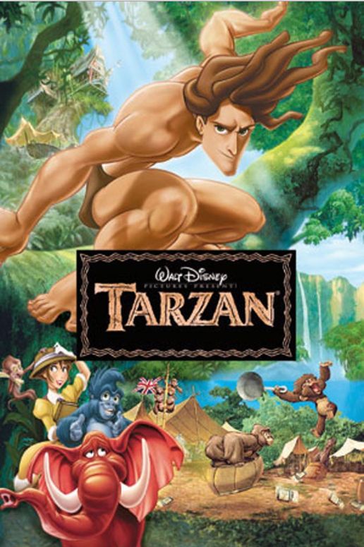 Filme Vhs Tarzan Desenho - Dublado