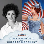 "Olga Pakalović kao Colette Marchant"