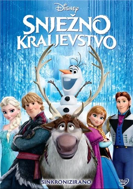 Frozen dvd cover