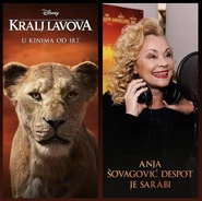 Anja Šovagović Despot kao Sarabi