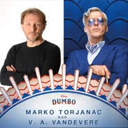 "Marko Torjanac kao V. A. Vandevere"