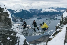 Modestep performing "Higher" at 6500 feet in New Zealand.