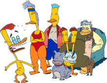 Duckman Family (Transparent)