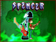 Later designs for Billy and Spencer as shown in the original promo for Spencer.