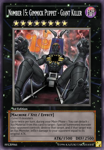 Number 15: Gimmick Puppet - Giant Killer | Dueling Network