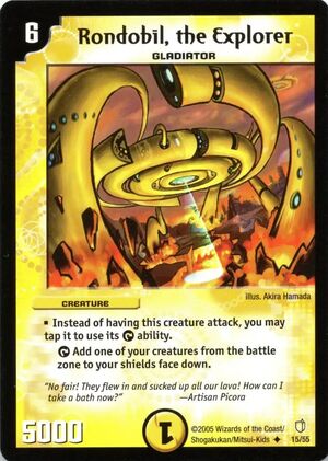 Rondobil, the Explorer | Duel Masters Wiki | Fandom