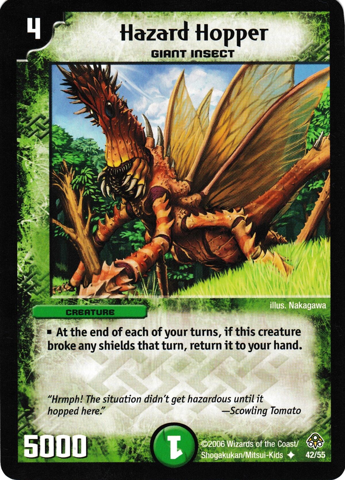 デュエルマスターズ ハザード・ホッパー Hazard Hopper | Duel Masters Wiki | Fandom