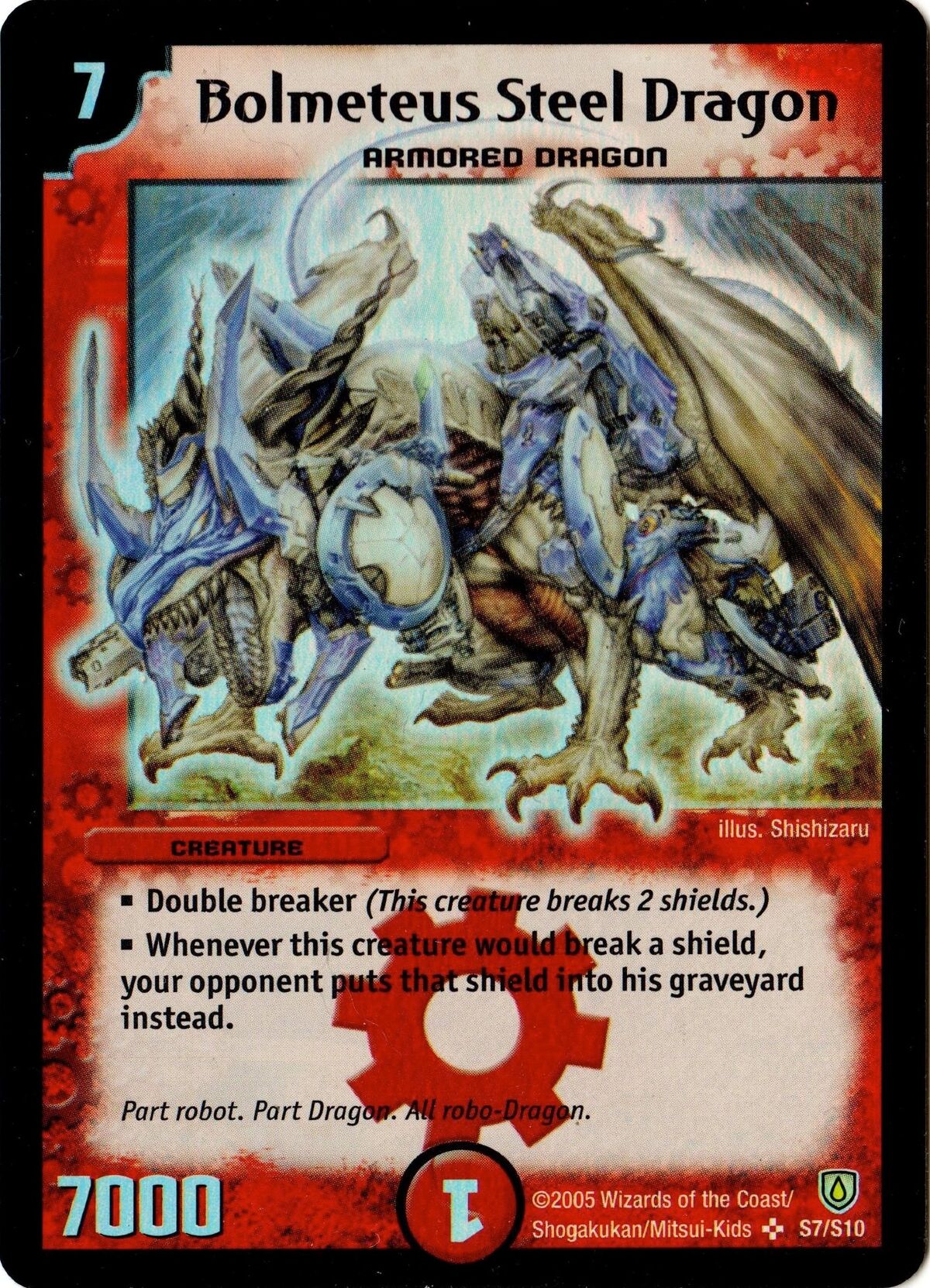デュエルマスターズ \"Korean Bolmeteus\" Bolmeteus Dragon Gear Dragon | Duel Masters Wiki | Fandom