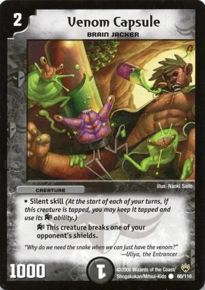 Venom Capsule | Duel Masters Wiki | Fandom