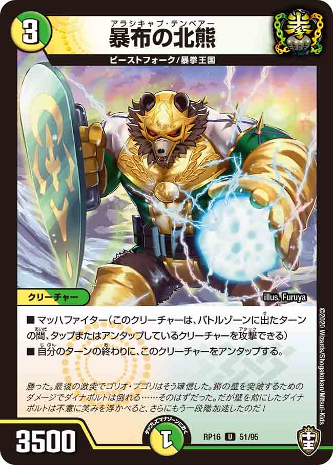 Arashicap Tenbear | Duel Masters Wiki | Fandom