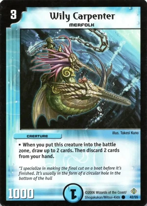 Wily Carpenter | Duel Masters Wiki | Fandom