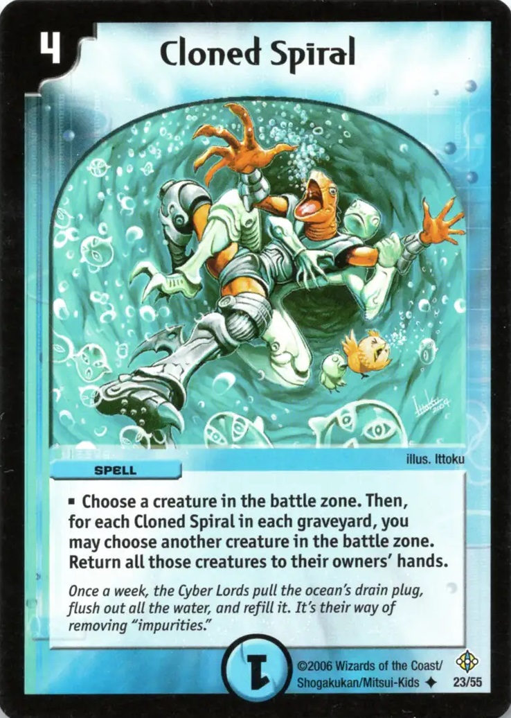 Cloned Spiral | Duel Masters Wiki | Fandom