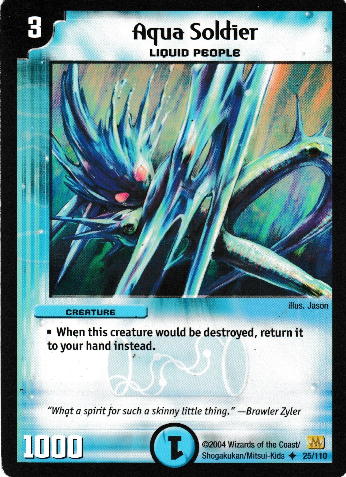 Aqua Soldier | Duel Masters Wiki | Fandom