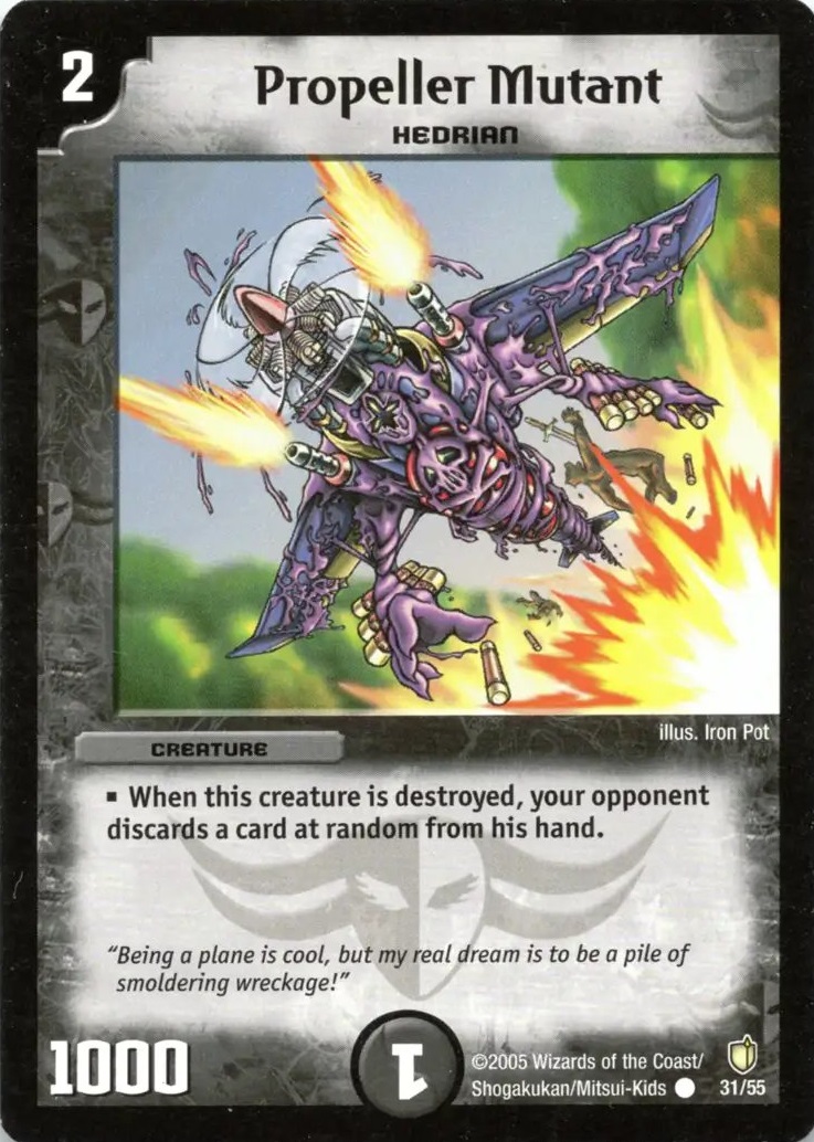 Propeller Mutant | Duel Masters Wiki | Fandom