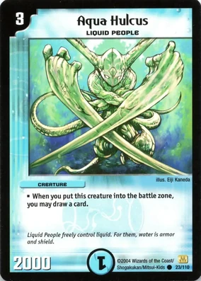 aromantic カード2種 Aqua Hulcus | Duel Masters Wiki | Fandom