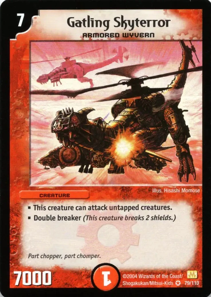 Gatling Skyterror | Duel Masters Wiki | Fandom