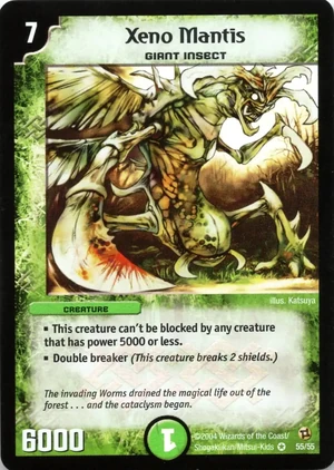 Xeno Mantis | Duel Masters Wiki | Fandom